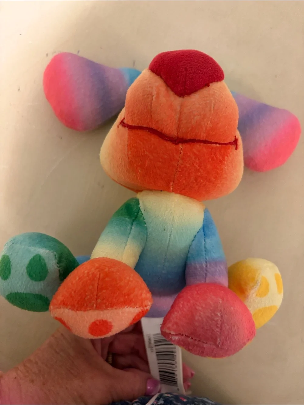 Blues Clues Rainbow Hard To Find 7 Inch Plush RARE EUC